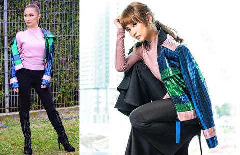 AYDA JEBAT IN MELINDA LOOI THE INTERIORS READY-TO-WEAR COLLECTION