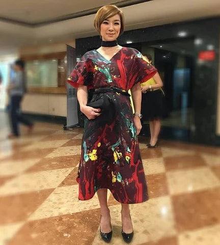 ANGEL WONG IN MELINDA LOOI READY-TO-WEAR AW16
