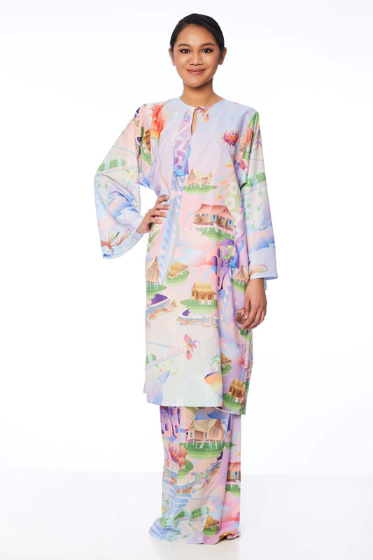 MELVILLE BAJU KURUNG - PRINT
