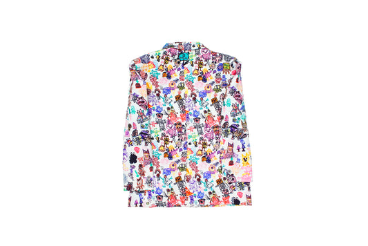 COLOURFUL MONSTERS JACKET - MULTI