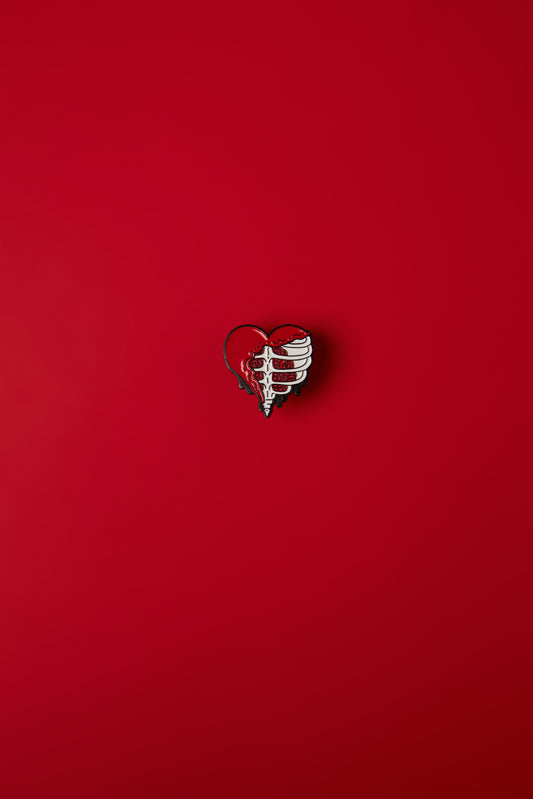 BROKEN HEART BROOCH