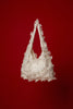 CLOUD  WHITE LACE TOTE BAG