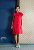 A-LINE CHEONGSAM - RED