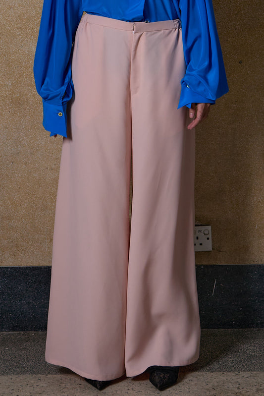 PALAZZO PANTS - BLUSH