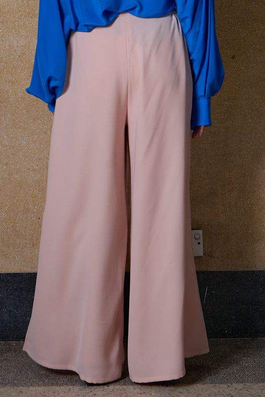 PALAZZO PANTS - BLUSH
