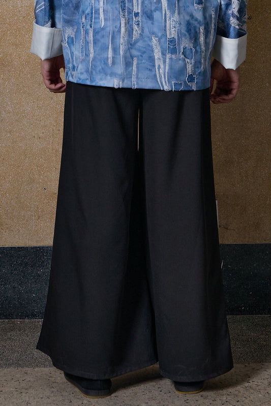 PALAZZO PANTS - BLACK