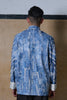 CLASSIC MANDARIN JACKET - BLUE