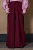 PALAZZO PANTS - MAROON