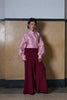 PALAZZO PANTS - MAROON