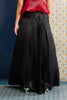 PLEATED PALAZZO PANTS - BLACK