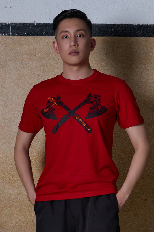 AXE GANG TSHIRT - RED