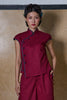 CLASSIC SAMFU TOP - MAROON