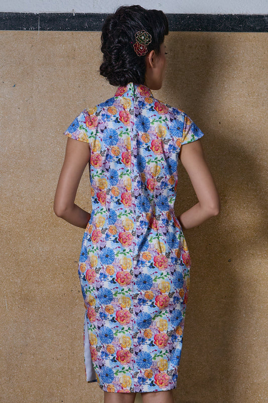 CLASSIC CHEONGSAM - DARK PINK