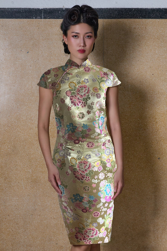 CLASSIC CHEONGSAM - LIGHT YELLOW