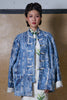 CLASSIC MANDARIN JACKET - BLUE