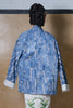 CLASSIC MANDARIN JACKET - BLUE