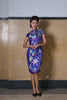 CLASSIC CHEONGSAM - DARK BLUE