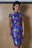 CLASSIC CHEONGSAM - DARK BLUE