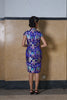 CLASSIC CHEONGSAM - DARK BLUE