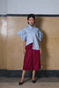 CLASSIC SAMFU STRAIGHT CUT PANTS - MAROON