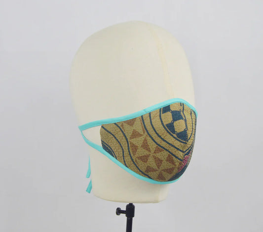 Leon - 5 Layer Mask (Limited Edition) - Teal - F