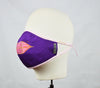 Oili - 5 Layer Mask (Limited Edition/Hand Painted Cotton Mask) - Purple - F
