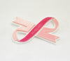 ACRYLIC DOUBLE RIBBON PIN - PINK