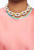 LAVENLEMON I ARCYLIC CHAIN CHOKER WITH BACK HOOK OPENING - MULTI